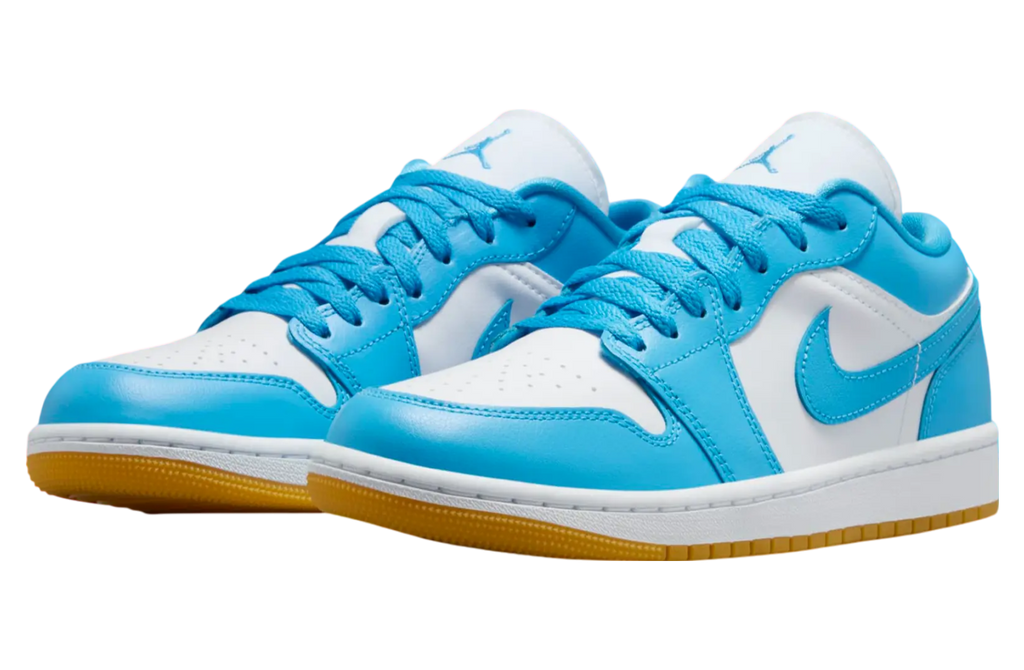 Air Jordan 1 Low White / Aquatone - Image 2