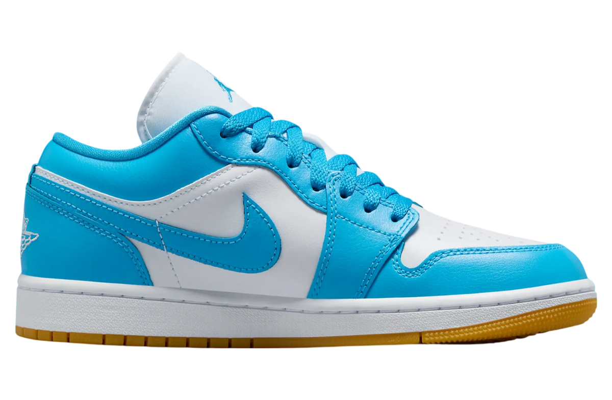 Air Jordan 1 Low White / Aquatone - Image 3