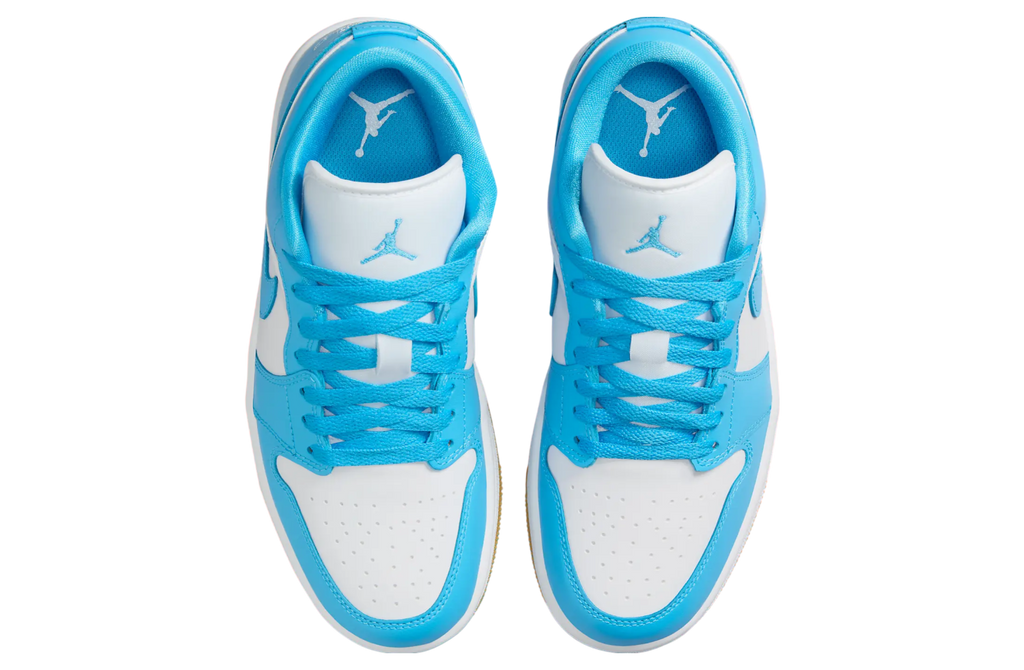 Air Jordan 1 Low White / Aquatone - Image 4