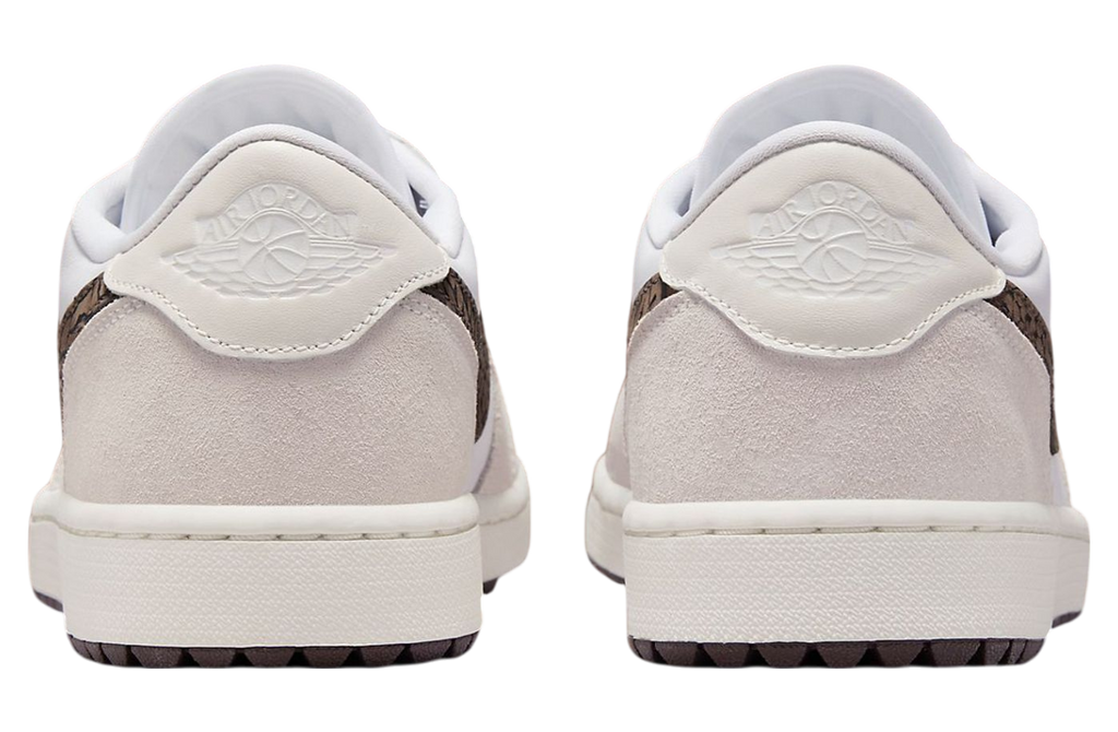Air Jordan 1 Low White / Baroque Brown - Image 5