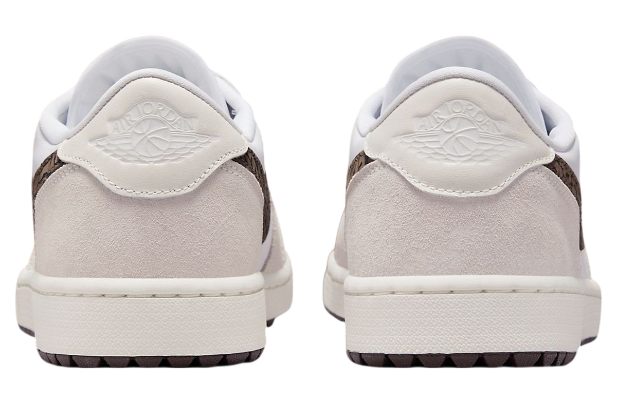 Air Jordan 1 Low White / Baroque Brown - Image 5