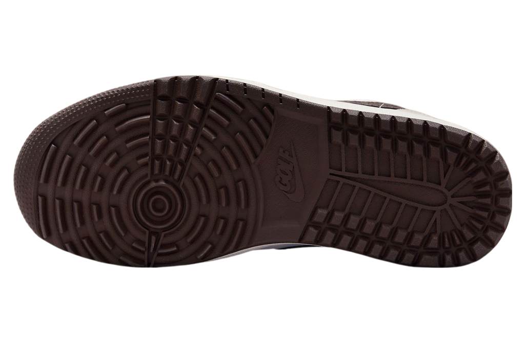 Air Jordan 1 Low White / Baroque Brown - Image 6