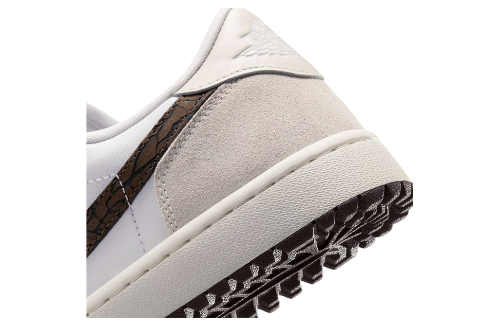 Air Jordan 1 Low White / Baroque Brown - Image 8