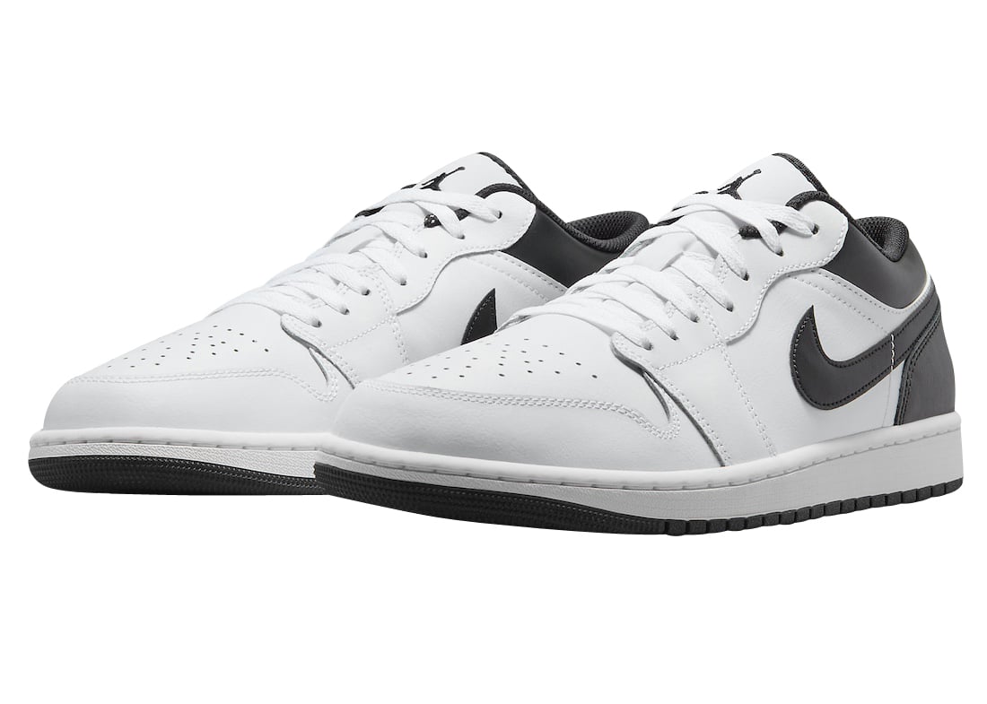 Air Jordan 1 Low White Black - Image 2