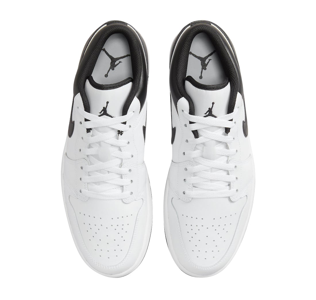 Air Jordan 1 Low White Black - Image 4