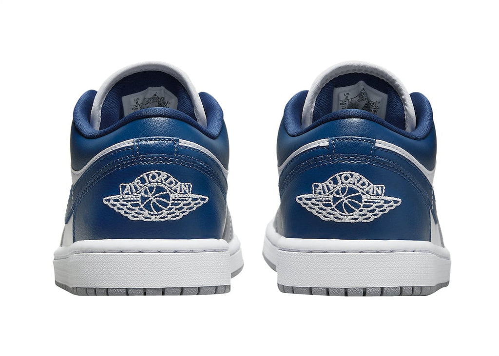 Air Jordan 1 Low White Grey Blue - Image 5