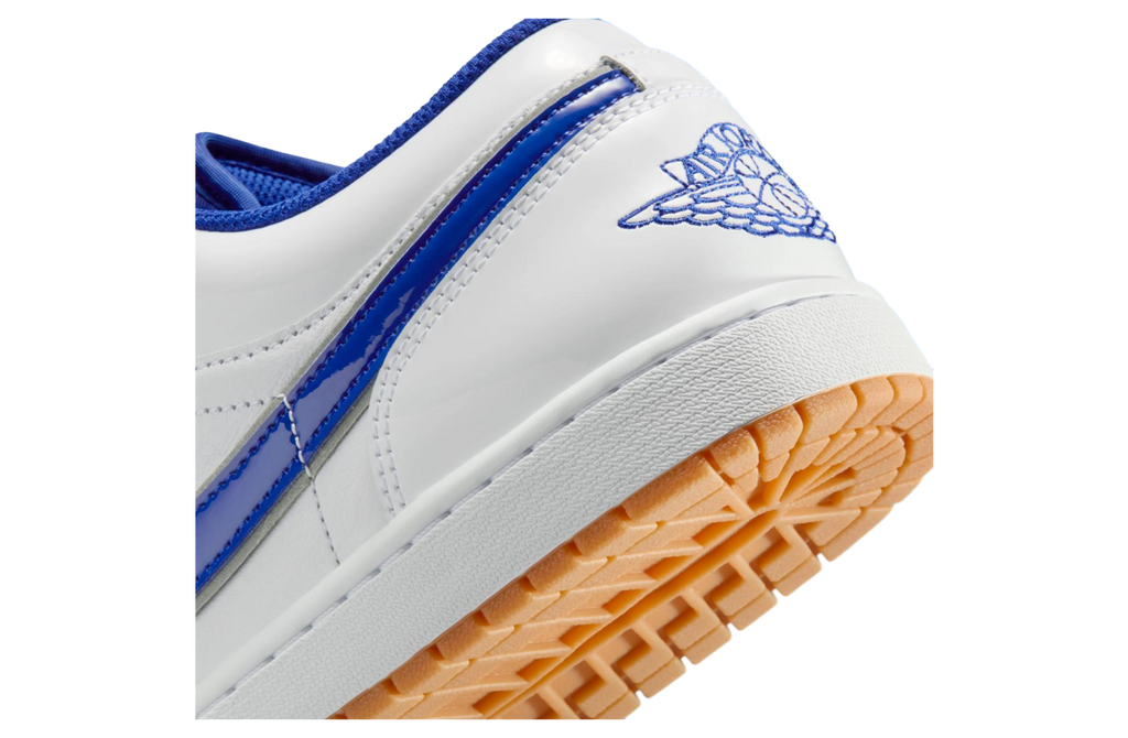 Air Jordan 1 Low White / Old Royal - Image 8