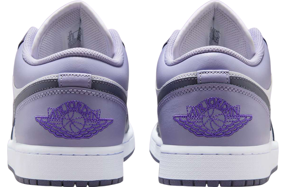 Air Jordan 1 Low White / Purple - Image 5