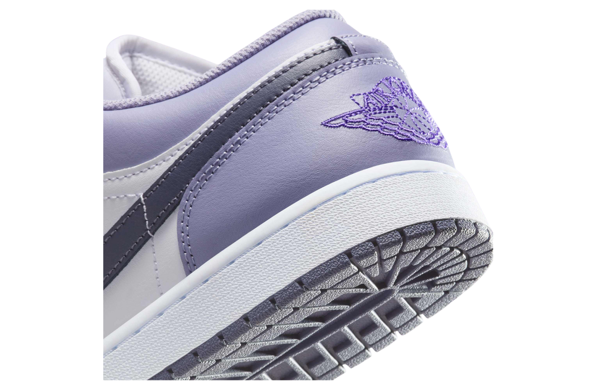 Air Jordan 1 Low White / Purple - Image 7