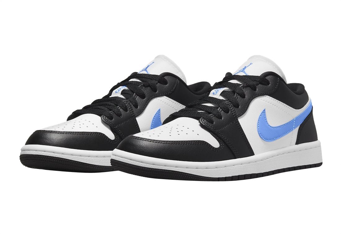 Air Jordan 1 Low WMNS Black University Blue - Image 2