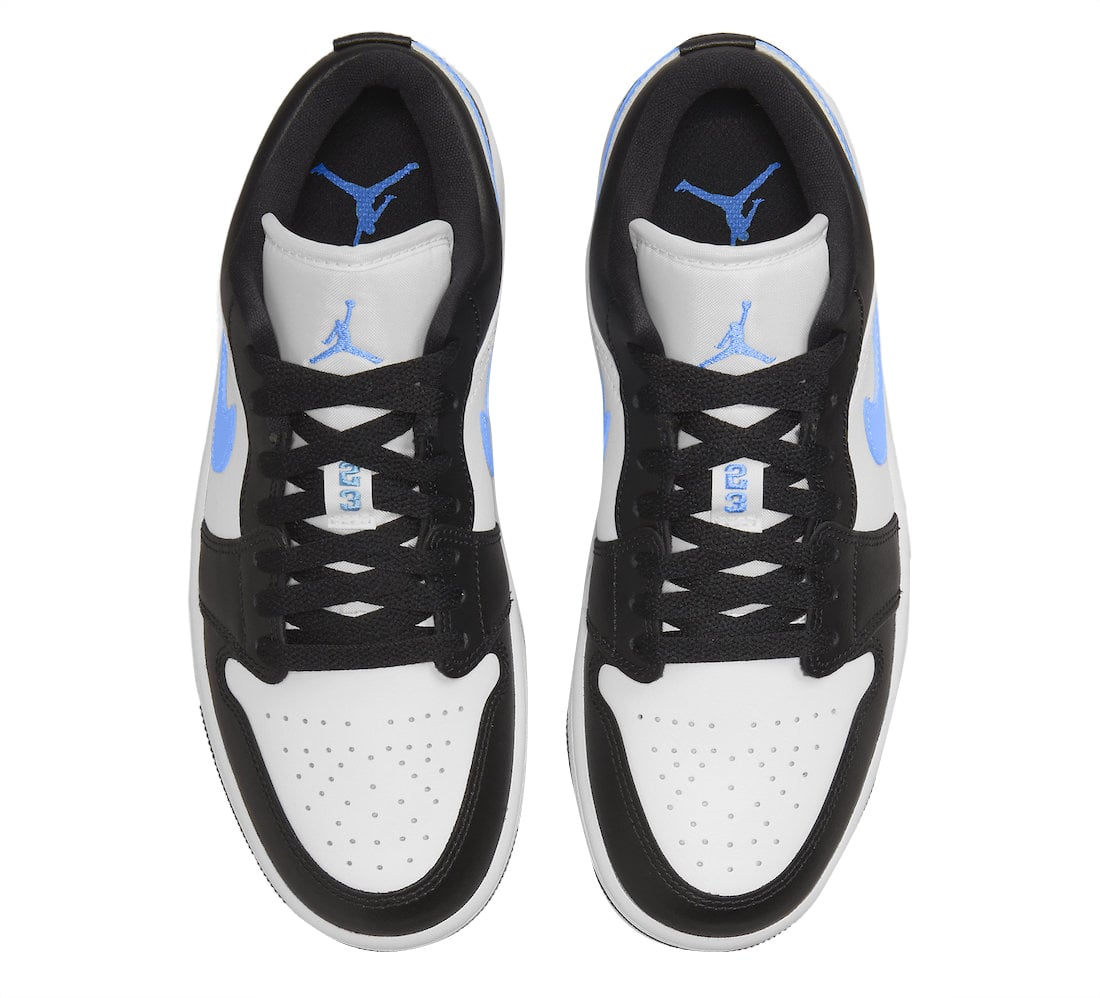 Air Jordan 1 Low WMNS Black University Blue - Image 3