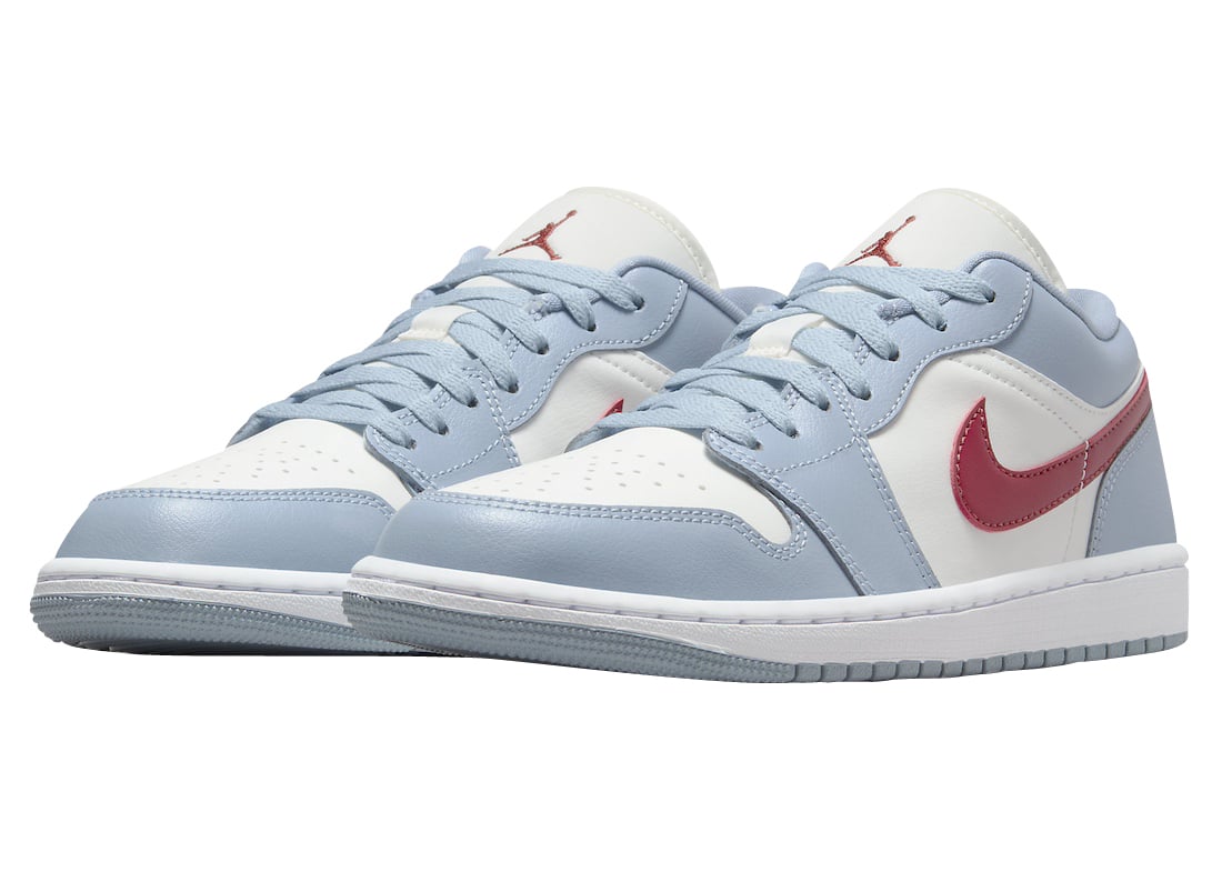 Air Jordan 1 Low WMNS Blue Grey - Image 2