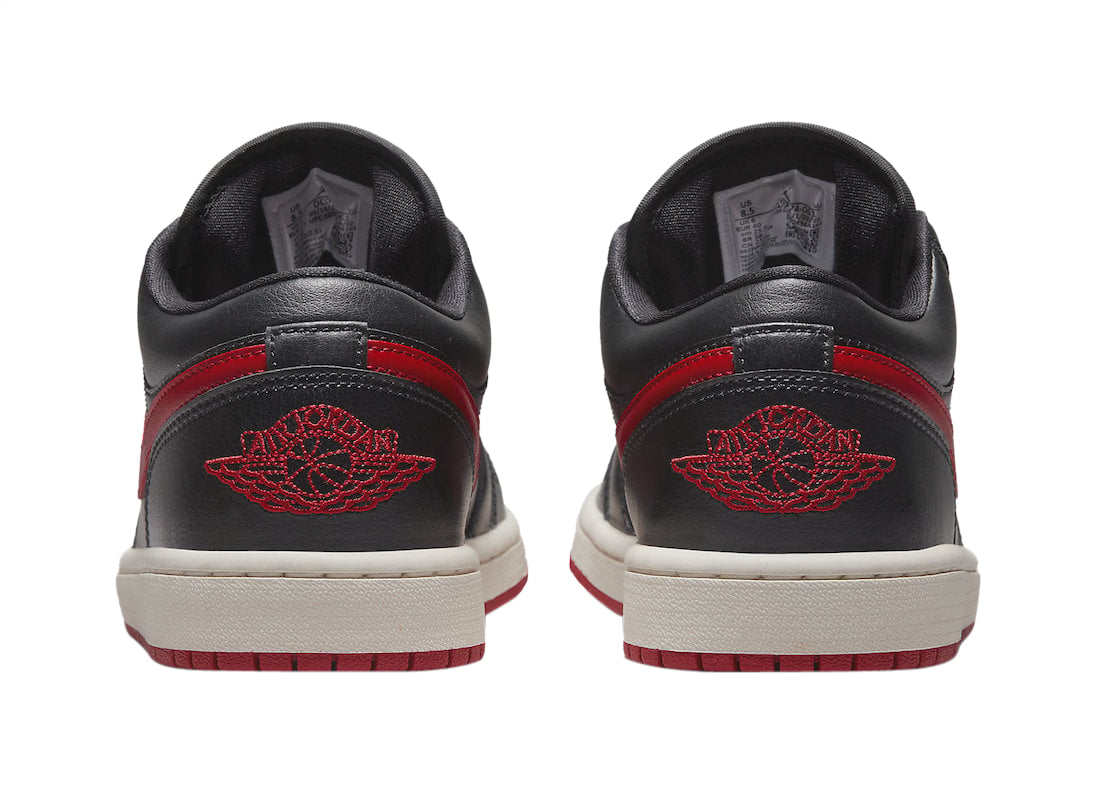Air Jordan 1 Low WMNS Bred Sail - Image 5