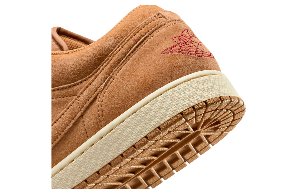 Air Jordan 1 Low WMNS Flax / Varsity Red - Image 7