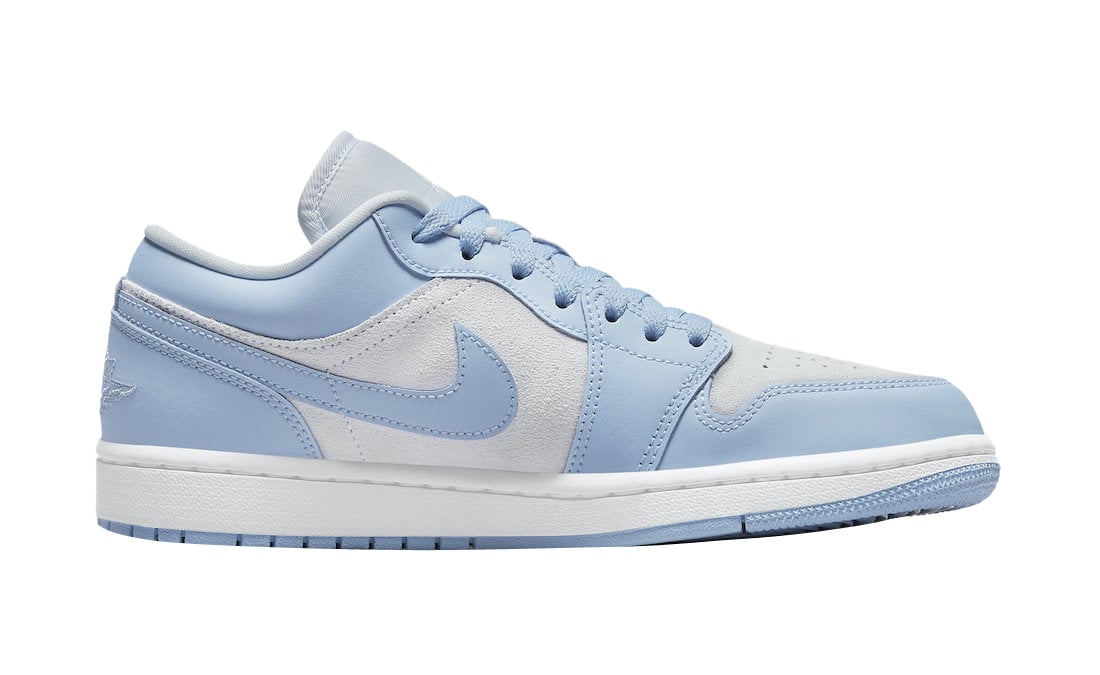 Air Jordan 1 Low WMNS Football Grey Aluminum - Image 3