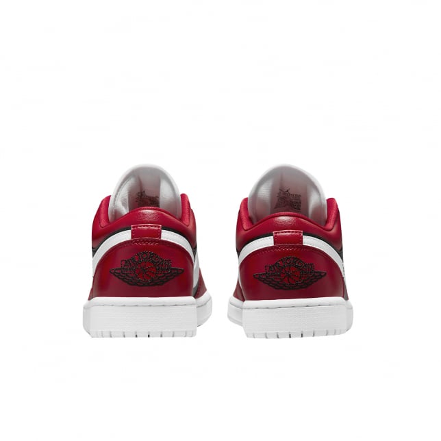 Air Jordan 1 Low WMNS Gym Red White Black - Image 5