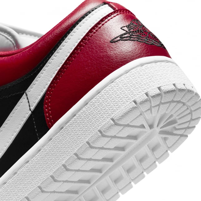 Air Jordan 1 Low WMNS Gym Red White Black - Image 6