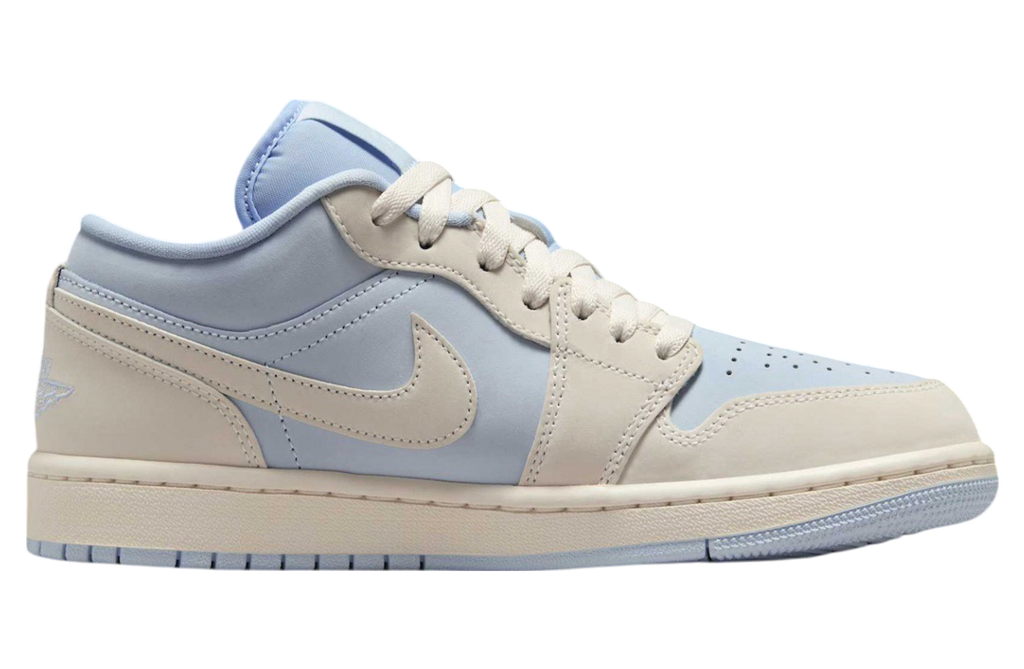 Air Jordan 1 Low WMNS Hydrogen Blue / Cream - Image 3