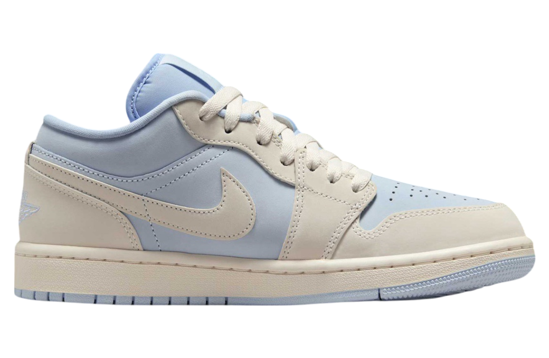 Air Jordan 1 Low WMNS Hydrogen Blue / Cream - Image 3