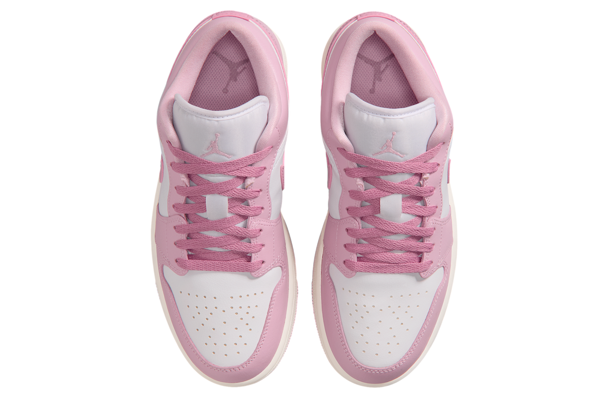Air Jordan 1 Low WMNS Iced Carmine / Elemental Pink - Image 4