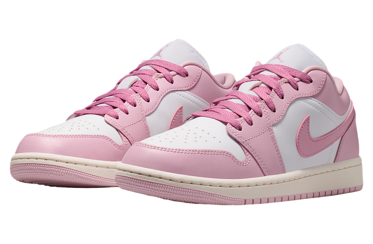 Air Jordan 1 Low WMNS Iced Carmine / Elemental Pink - Image 5