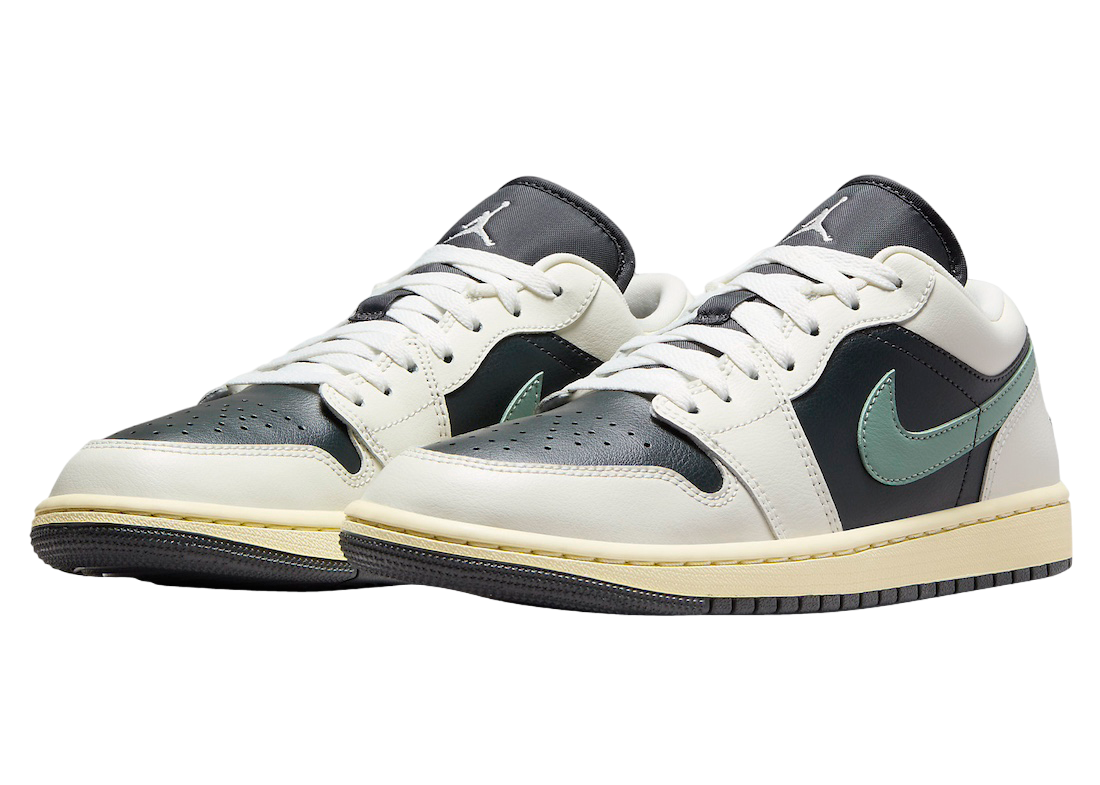 Air Jordan 1 Low WMNS Jade Smoke - Image 2