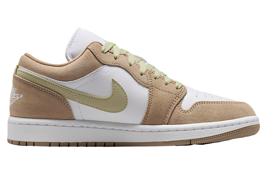 Air Jordan 1 Low WMNS Khaki / Olive Aura - Image 3