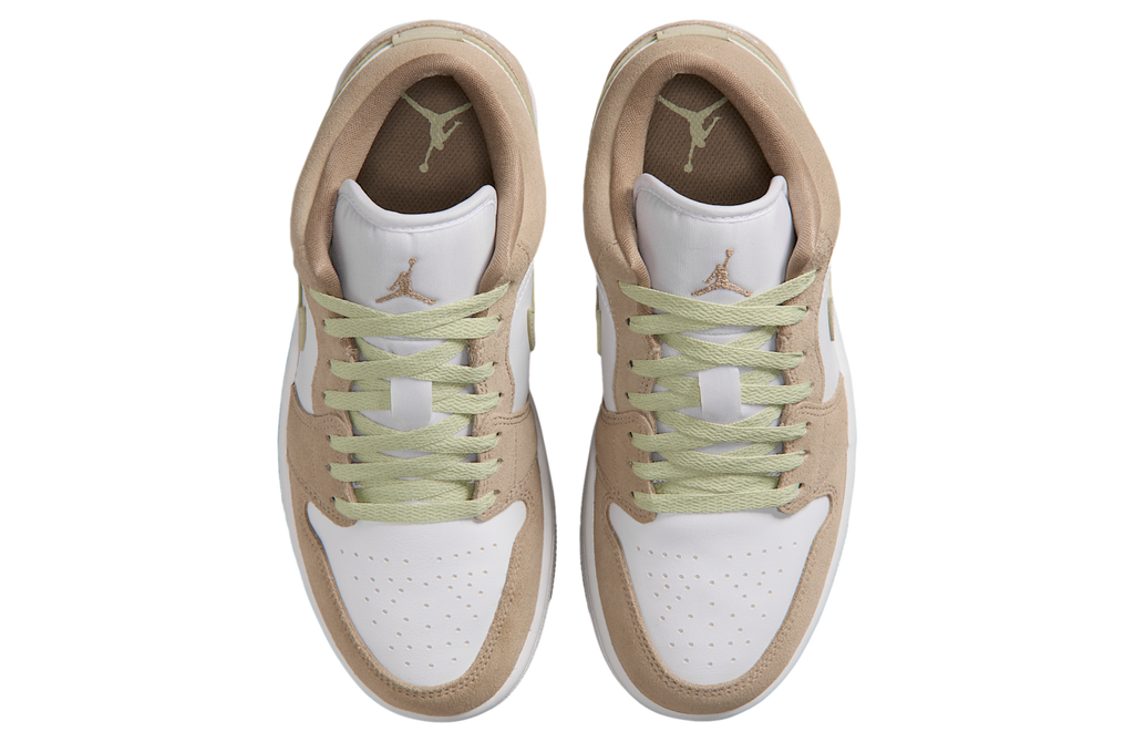 Air Jordan 1 Low WMNS Khaki / Olive Aura - Image 4