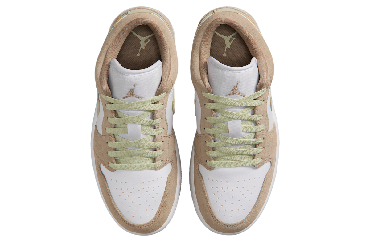 Air Jordan 1 Low WMNS Khaki / Olive Aura - Image 4
