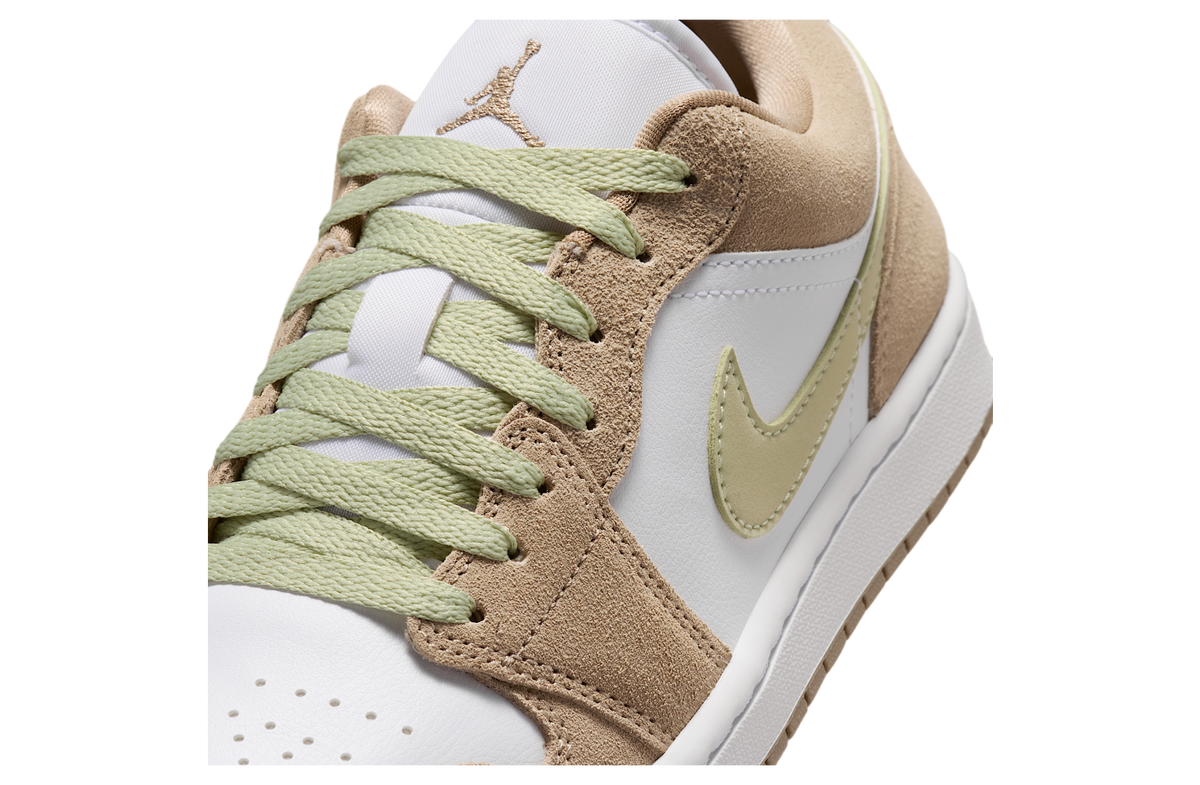 Air Jordan 1 Low WMNS Khaki / Olive Aura - Image 7