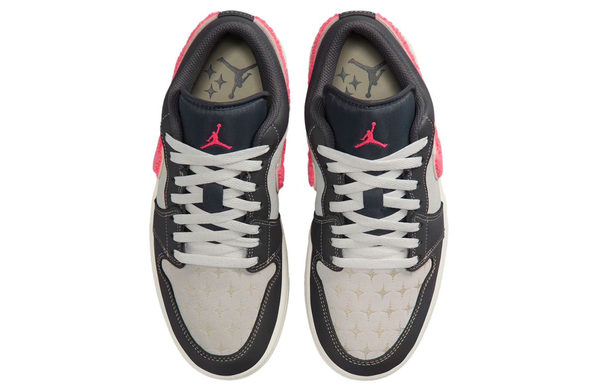 Air Jordan 1 Low WMNS Light Graphite / Hot Punch - Image 4