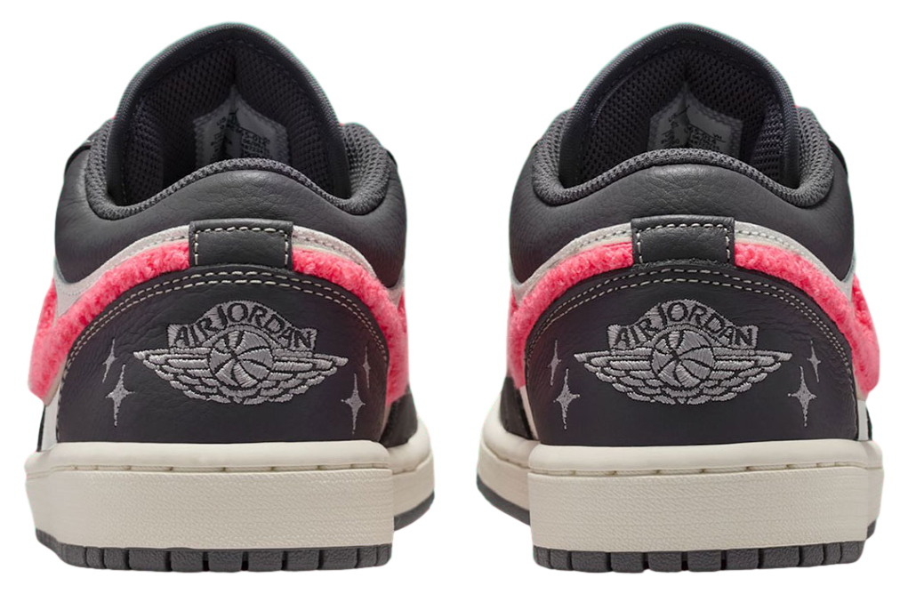 Air Jordan 1 Low WMNS Light Graphite / Hot Punch - Image 5