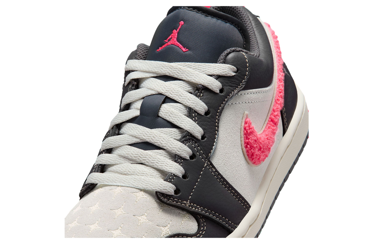 Air Jordan 1 Low WMNS Light Graphite / Hot Punch - Image 7