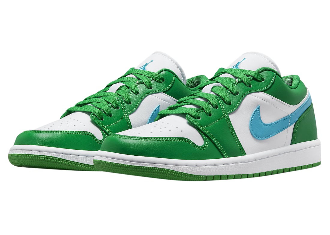 Air Jordan 1 Low WMNS Lucky Green - Image 2