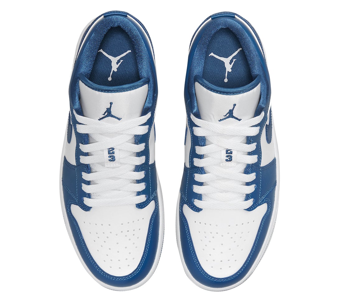Air Jordan 1 Low WMNS Marina Blue - Image 4