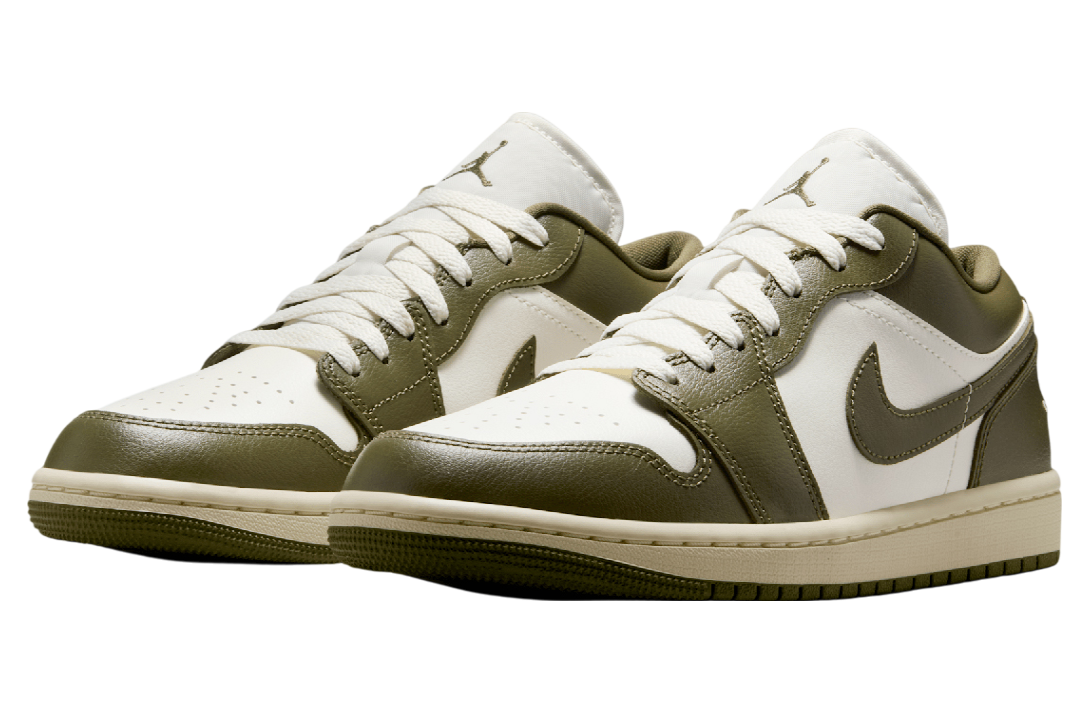 Air Jordan 1 Low WMNS Medium Olive - Image 2