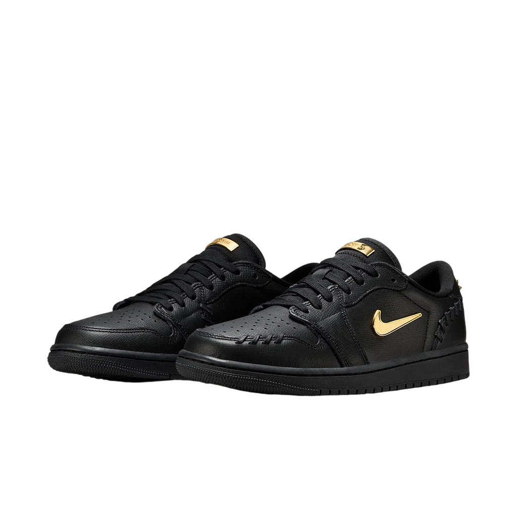Air Jordan 1 Low WMNS Method of Make Black/Metallic Gold - Image 2