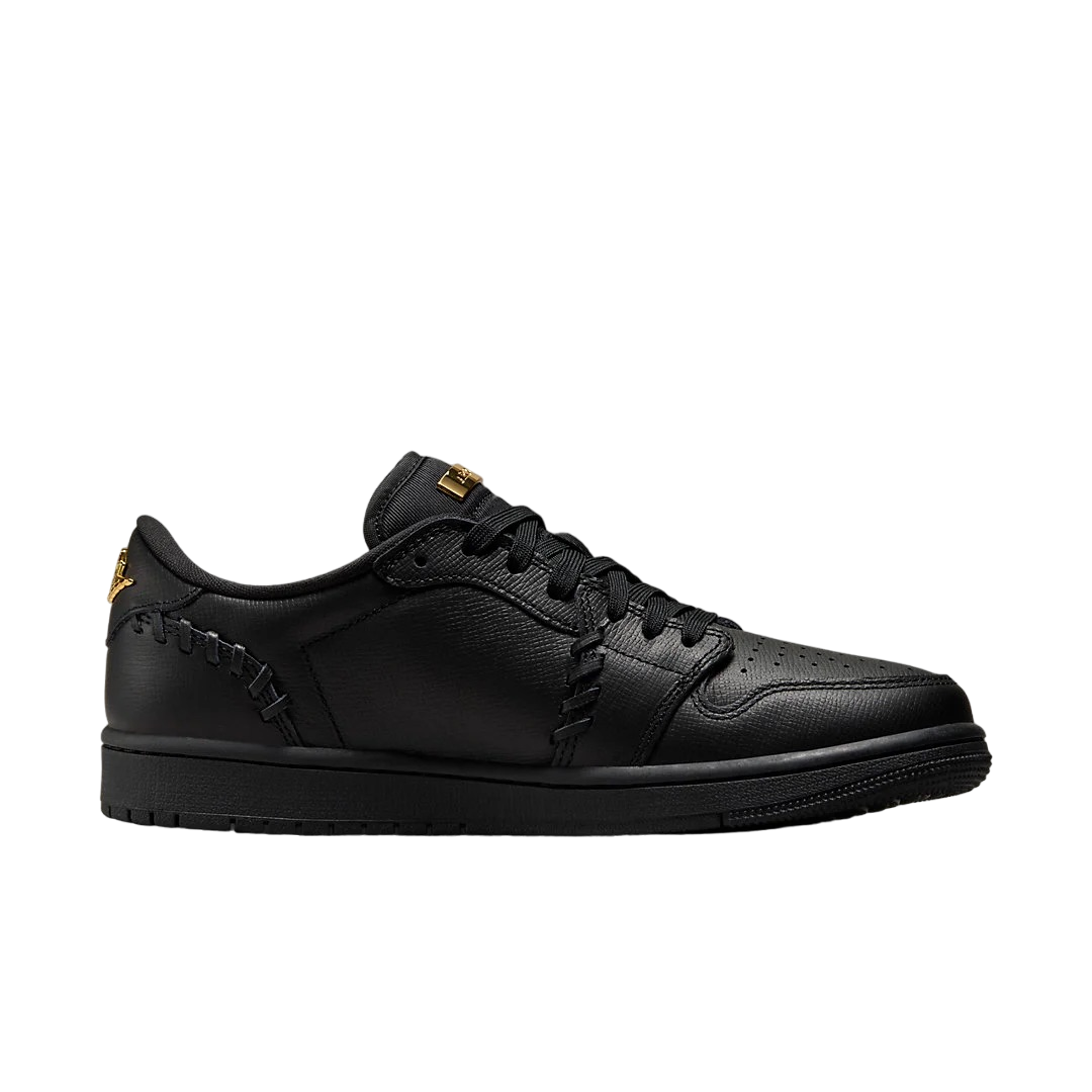 Air Jordan 1 Low WMNS Method of Make Black/Metallic Gold - Image 3