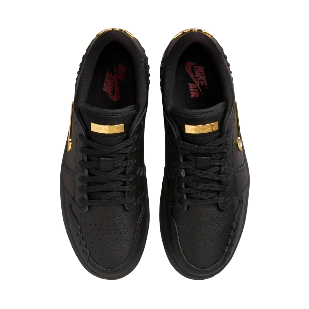 Air Jordan 1 Low WMNS Method of Make Black/Metallic Gold - Image 4