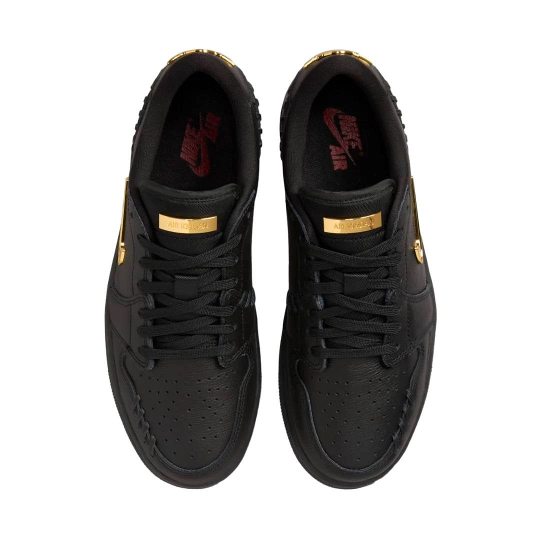 Air Jordan 1 Low WMNS Method of Make Black/Metallic Gold - Image 4