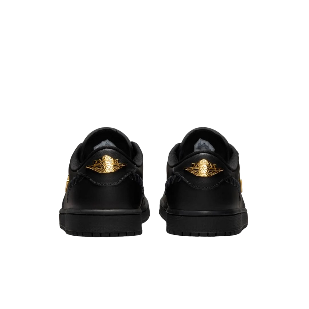 Air Jordan 1 Low WMNS Method of Make Black/Metallic Gold - Image 5