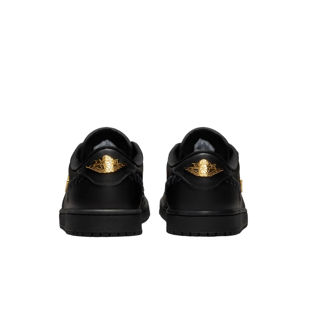 Air Jordan 1 Low WMNS Method of Make Black/Metallic Gold - Image 5
