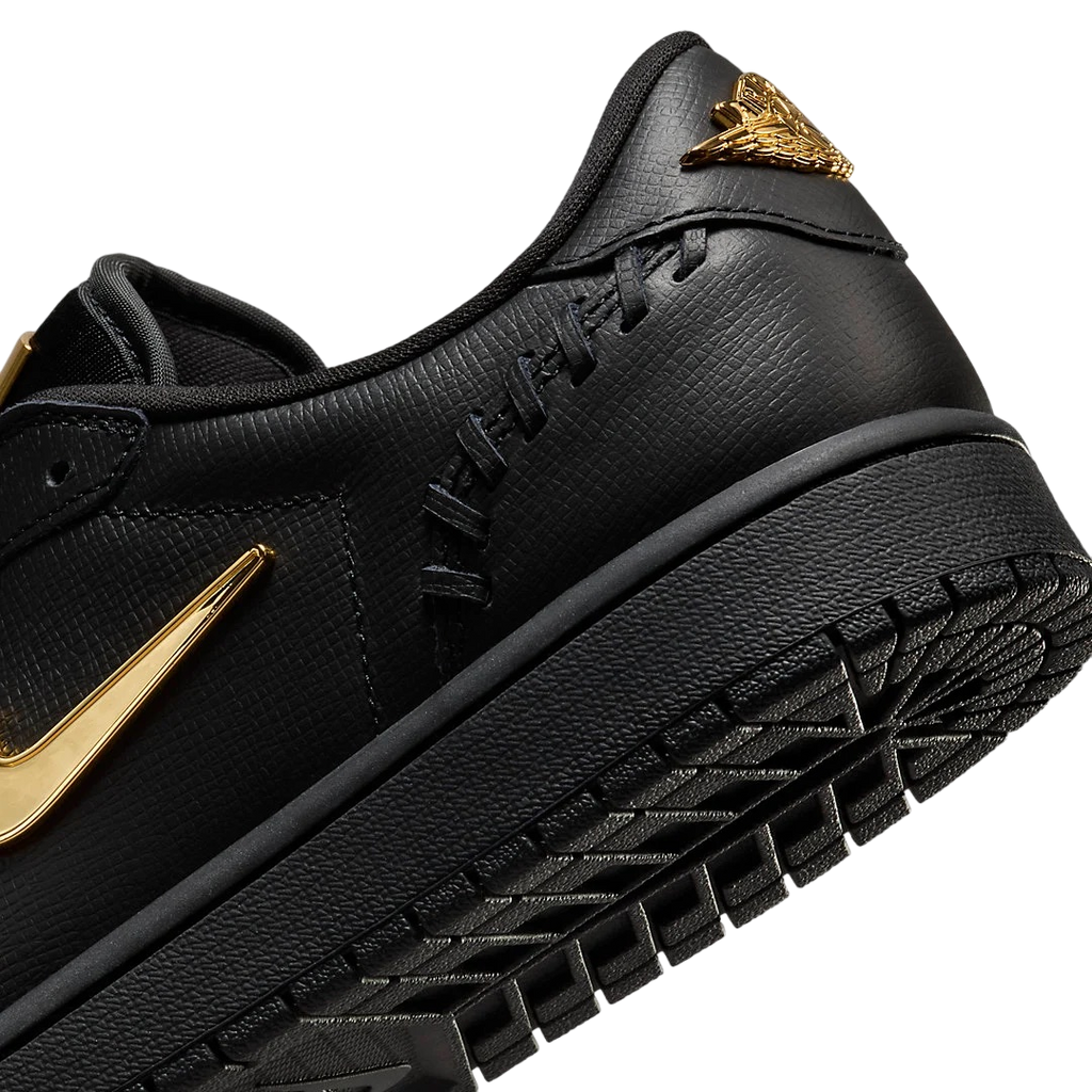 Air Jordan 1 Low WMNS Method of Make Black/Metallic Gold - Image 8