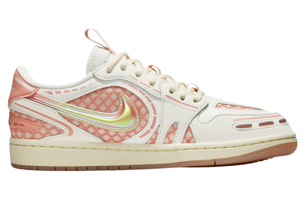 Air Jordan 1 Low WMNS Method Of Make V3 Sail / Washed Coral - Image 2