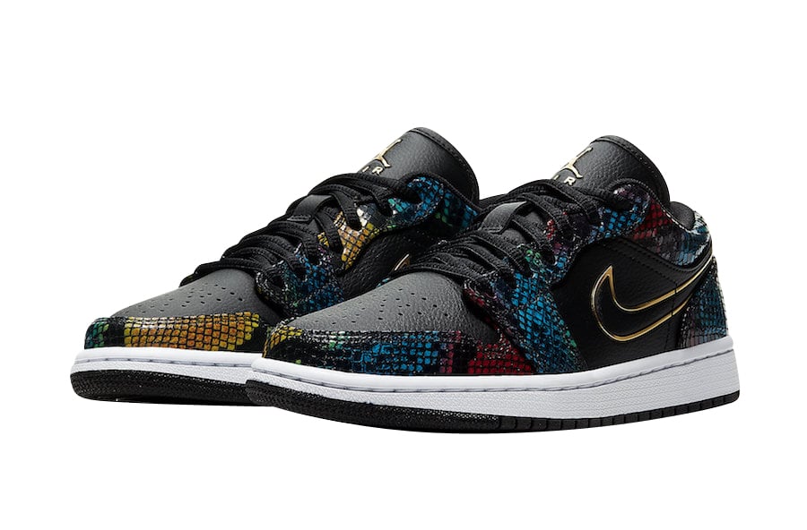 Air Jordan 1 Low WMNS Multi Snakeskin - Image 2