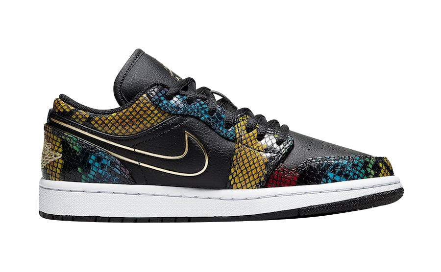 Air Jordan 1 Low WMNS Multi Snakeskin - Image 3