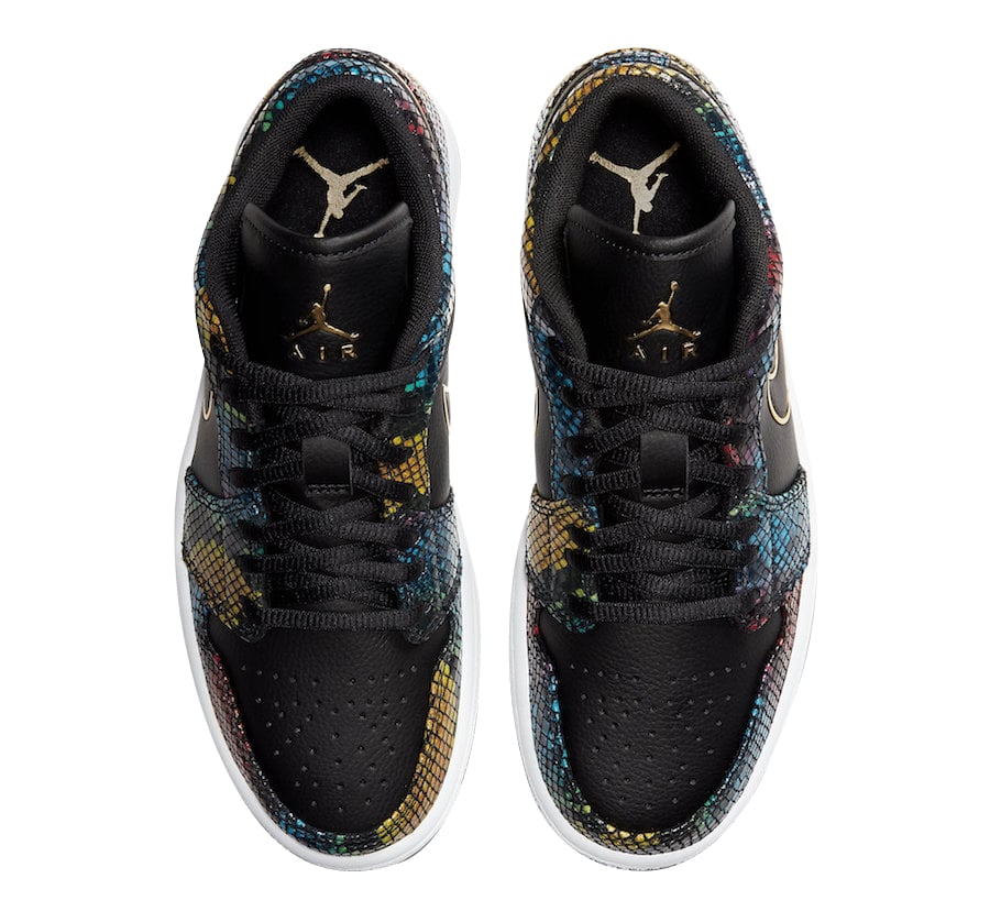 Air Jordan 1 Low WMNS Multi Snakeskin - Image 4