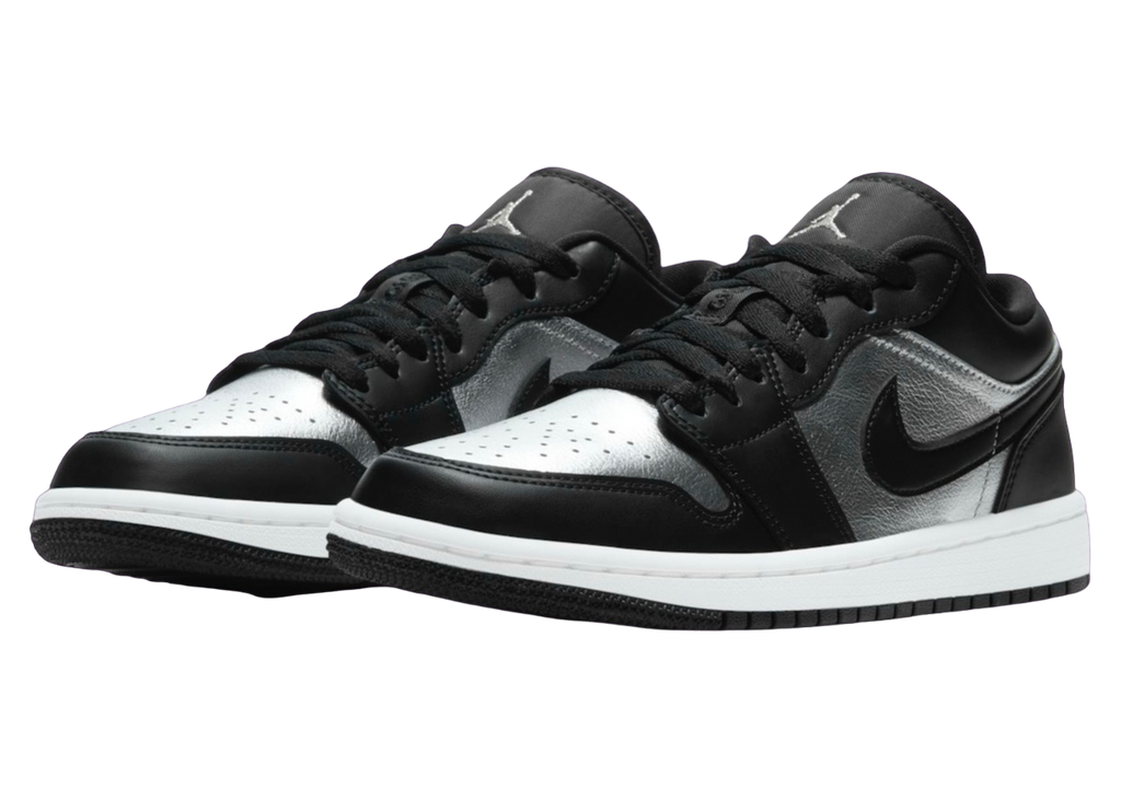 Air Jordan 1 Low WMNS Silver Toe - Image 2