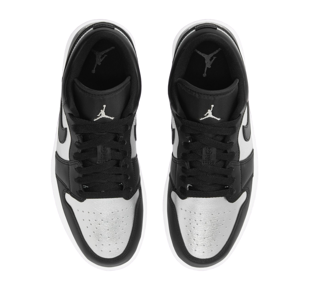 Air Jordan 1 Low WMNS Silver Toe - Image 4