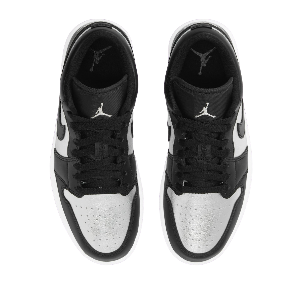Air Jordan 1 Low WMNS Silver Toe - Image 4
